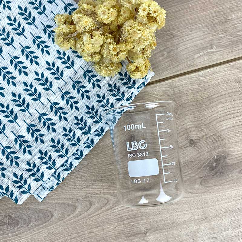Målebæger i Glas, 100 ML - Aromaspecialisten